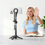 Hoco Mini Live Selfie Broadcast Stand Magnetic and Clip K27 Pro - Black